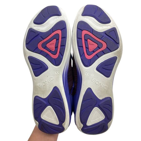 Vionic | Adley Purple & Pink Comfort Active Walking Sneakers - Picture 10 of 10